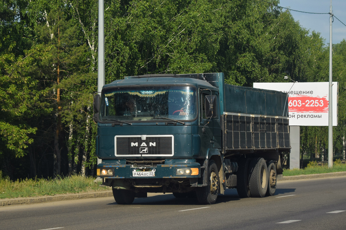 Алтайский край, № Р 464 ХС 22 — MAN F90 24.xxx (общая)