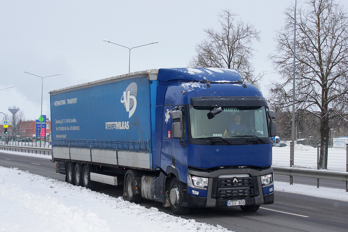 Литва, № KSV 809 — Renault T-Series ('2013)