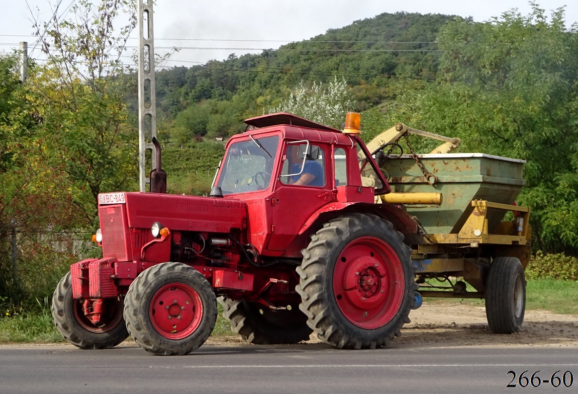 Венгрия, № YBC-849 — МТЗ-80; Венгрия — Сбор винограда в Венгрии