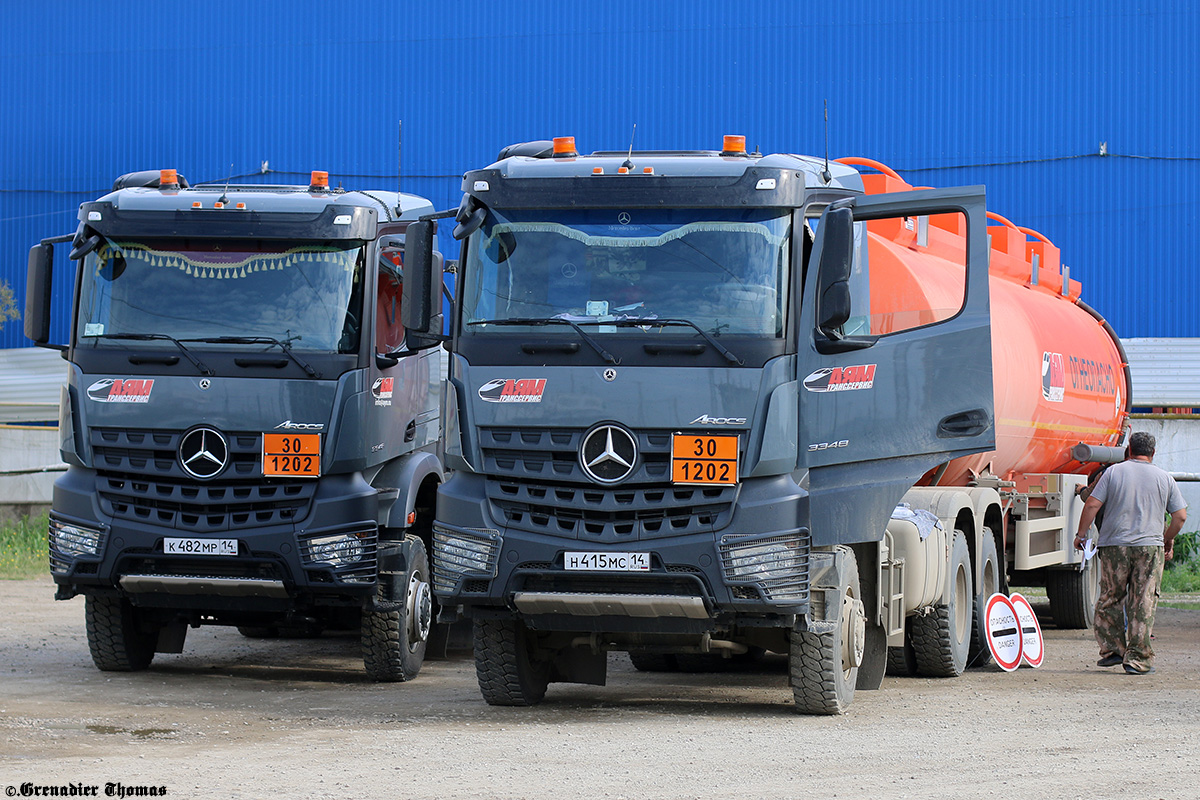 Саха (Якутия), № Н 415 МС 14 — Mercedes-Benz Arocs 3348 [Z9M]