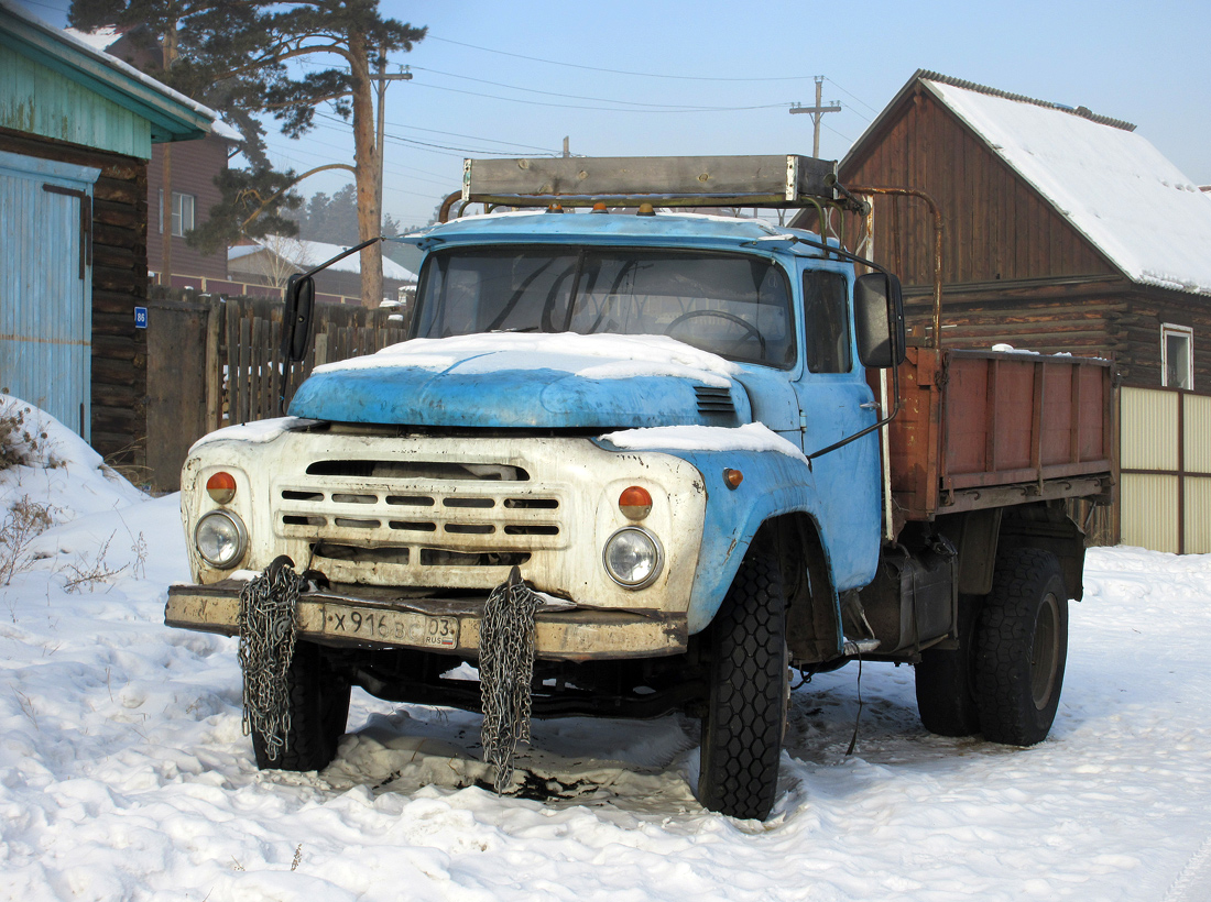 Бурятия, № Х 916 ВС 03 — ЗИЛ-130 (общая модель)