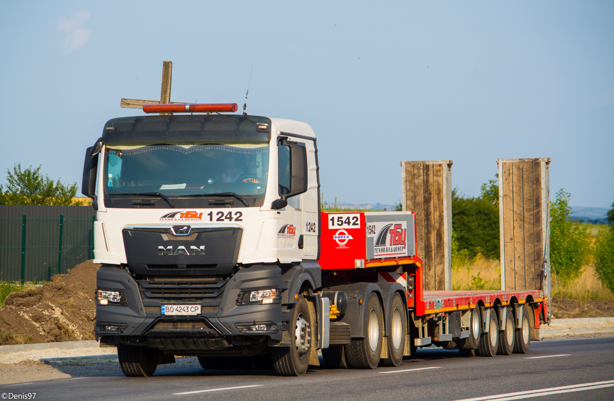 Тернопольская область, № ВО 4243 СР — MAN TGX ('2020) 33.480