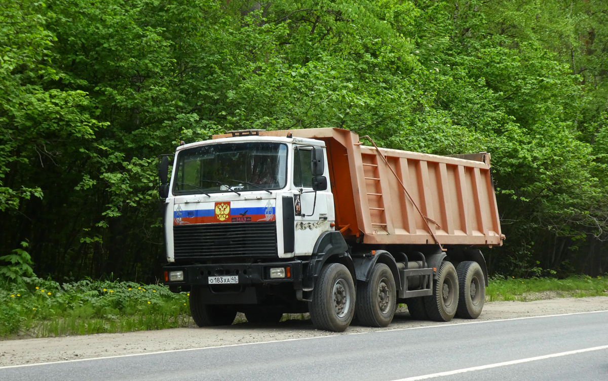 Калужская область, № О 183 ХА 40 — МЗКТ-692378