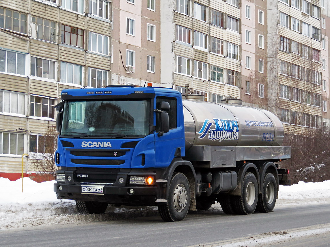 Кировская область, № С 004 ЕА 43 — Scania ('2011) P360