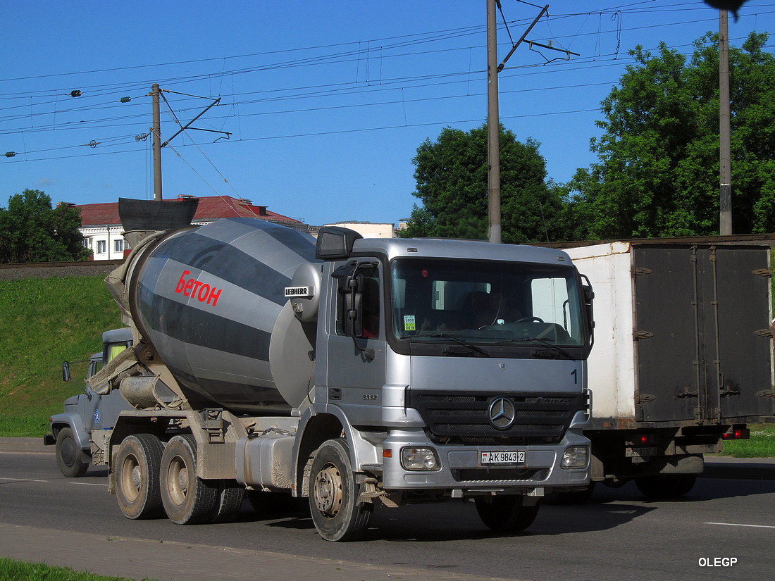 Витебская область, № 1 — Mercedes-Benz Actros ('2003) 3332