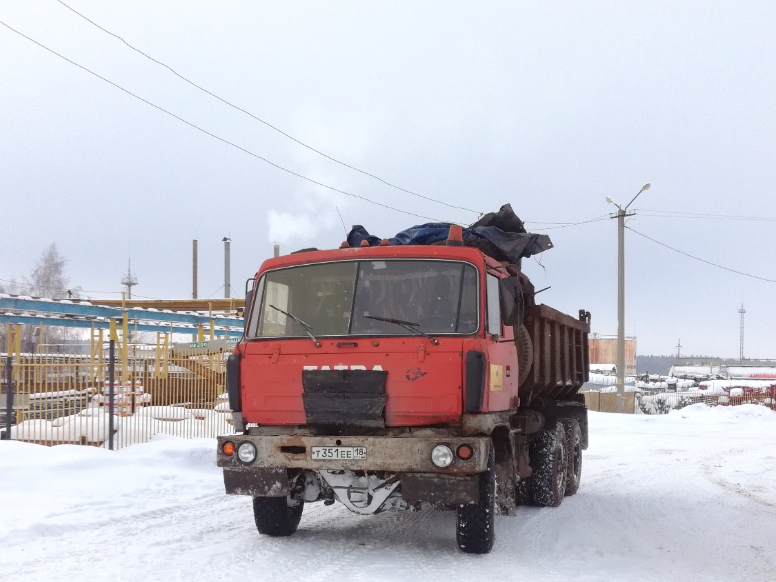 Удмуртия, № Т 351 ЕЕ 18 — Tatra 815-2 S1