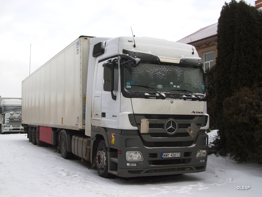 Польша, № WWY 42613 — Mercedes-Benz Actros ('2009) 1844