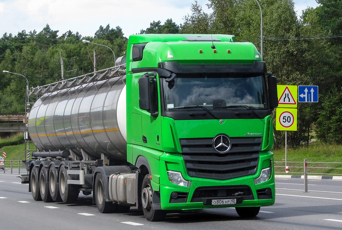 Калужская область, № О 806 ХР 40 — Mercedes-Benz Actros '18 1845 [Z9M]