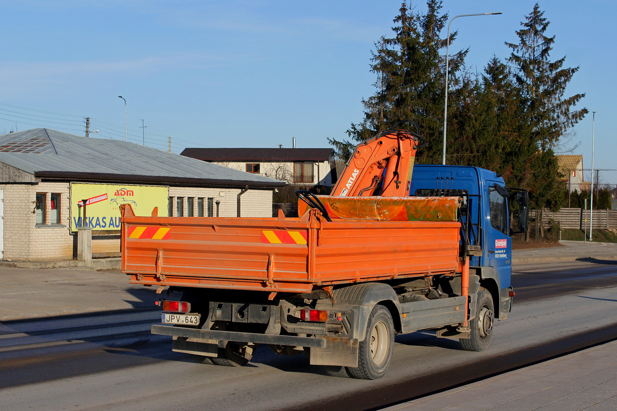 Литва, № JPV 643 — Mercedes-Benz Atego 1217