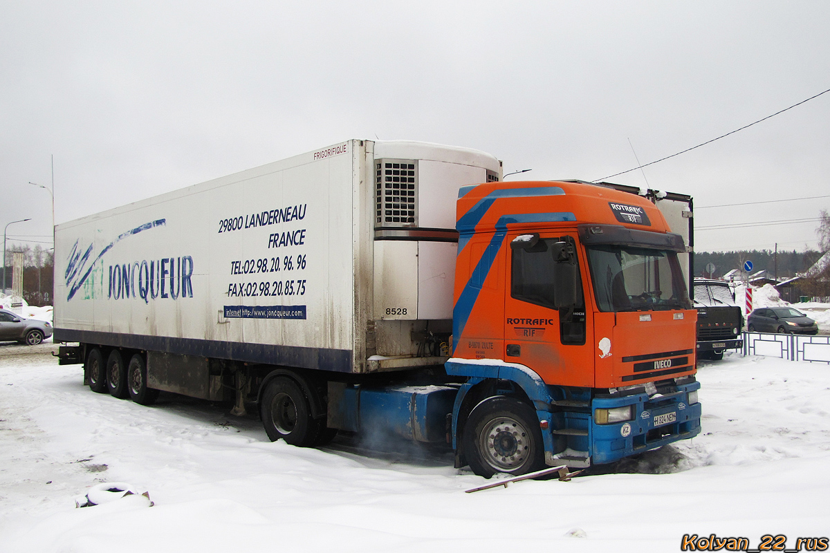 Жамбылская область, № H 824 NEM — IVECO EuroTech