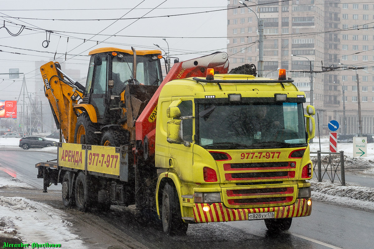 Санкт-Петербург, № Т 828 УУ 178 — Scania ('2004) P310; Санкт-Петербург — Разные фотографии (Спецтехника)