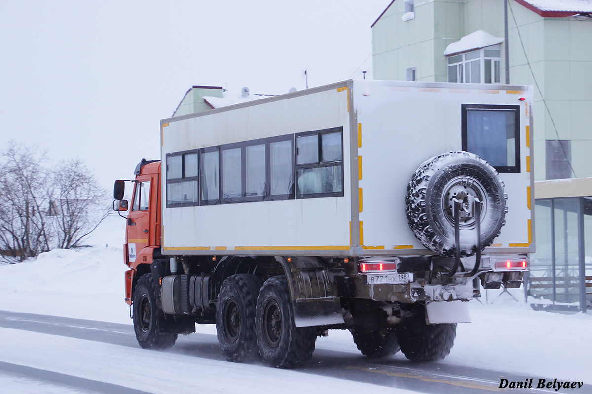 Санкт-Петербург, № В 721 НХ 198 — КамАЗ-43118-50