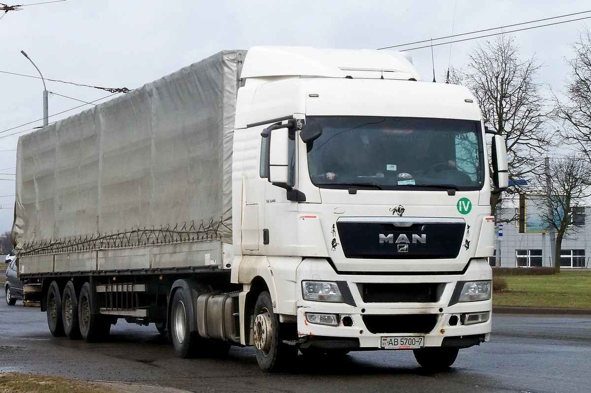 Минск, № АВ 5700-7 — MAN TGX ('2007) 18.440