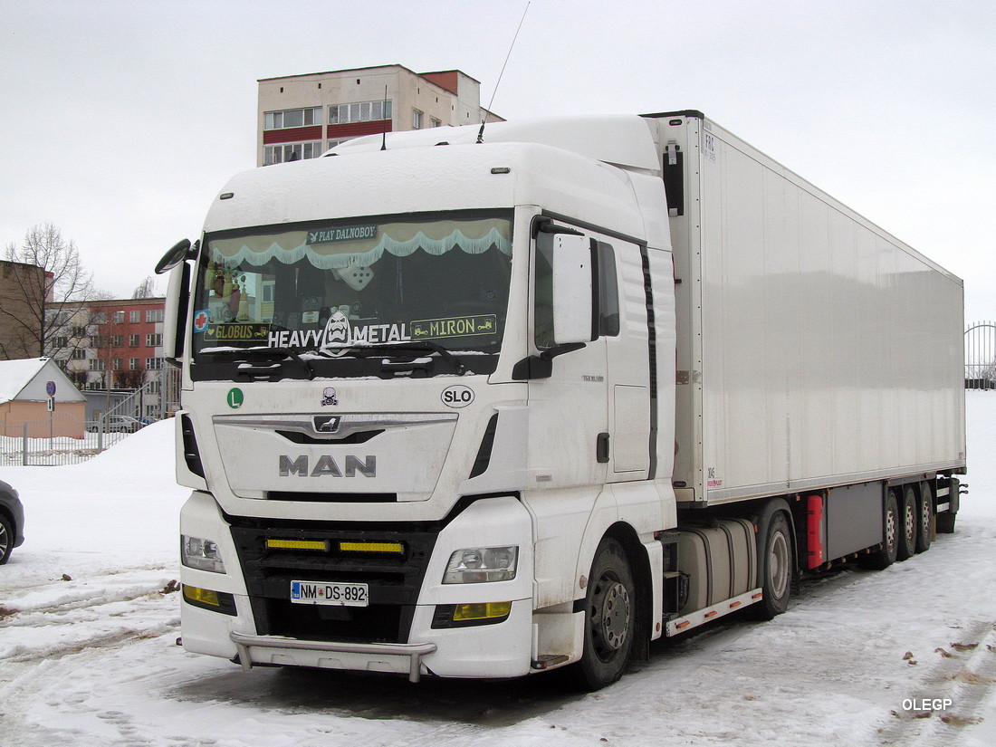 Словения, № NM DS-892 — MAN TGX ('2016) 18.500