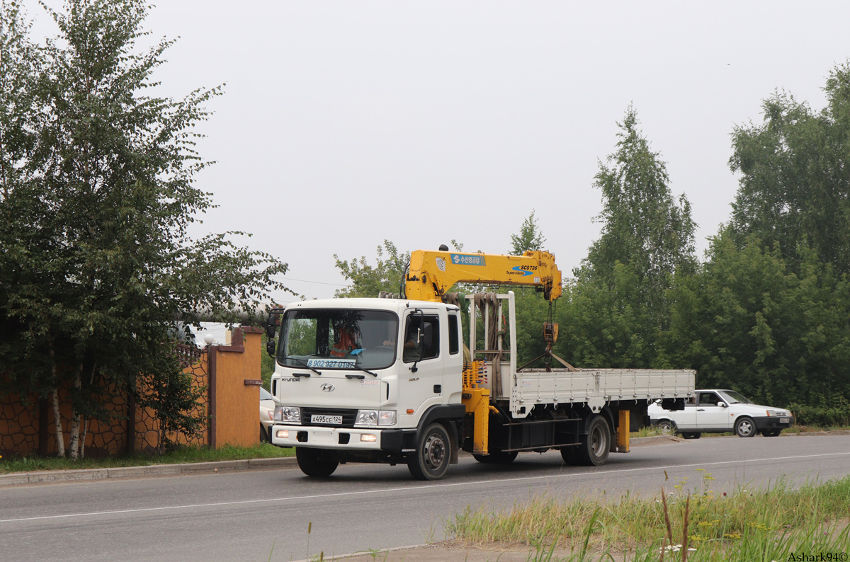 Красноярский край, № А 495 СЕ 124 — Hyundai Mega Truck HD120