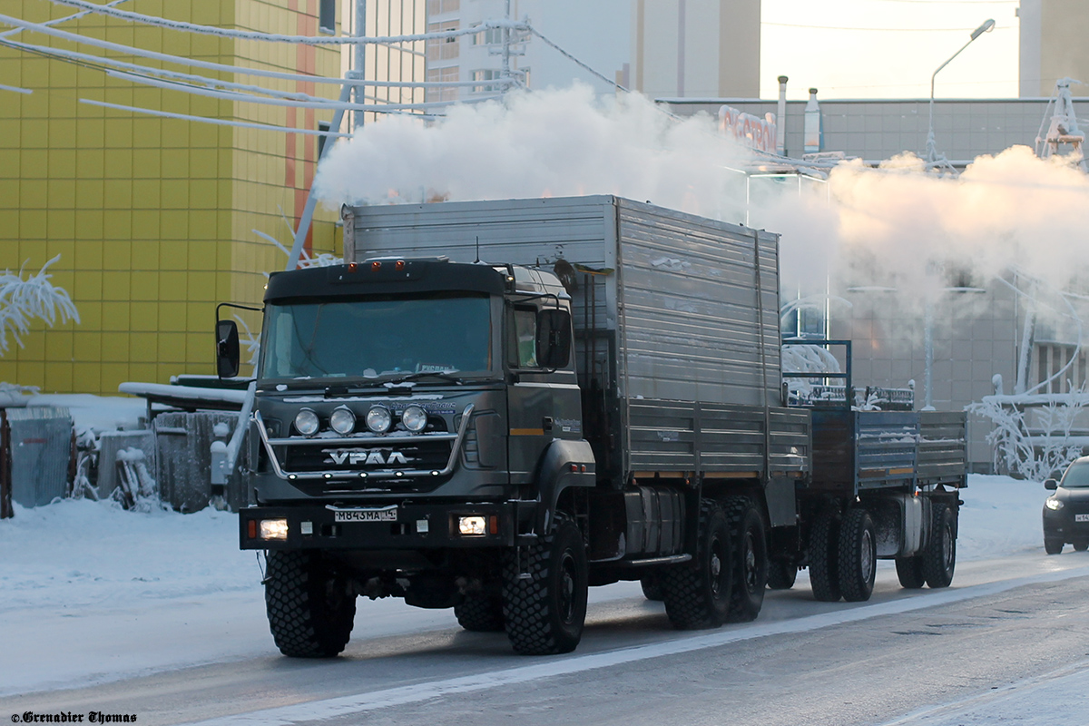 Саха (Якутия), № М 843 МА 14 — Урал-4320-82М
