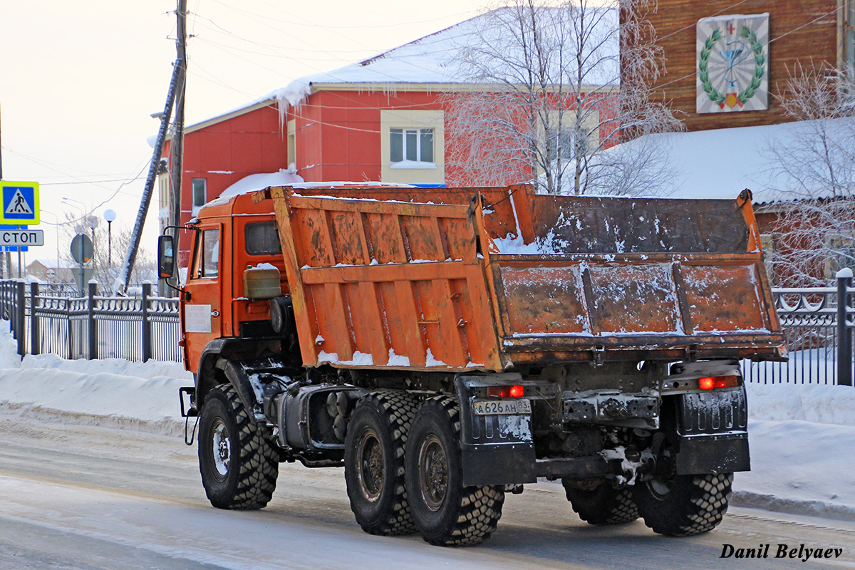 Ненецкий автономный округ, № А 626 АН 83 — КамАЗ-43118-10 [43118K]