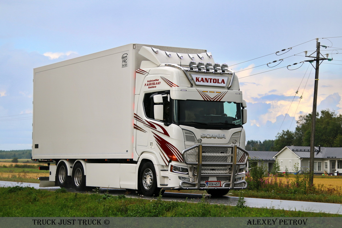 Финляндия, № SOA-457 — Scania ('2016, общая модель)