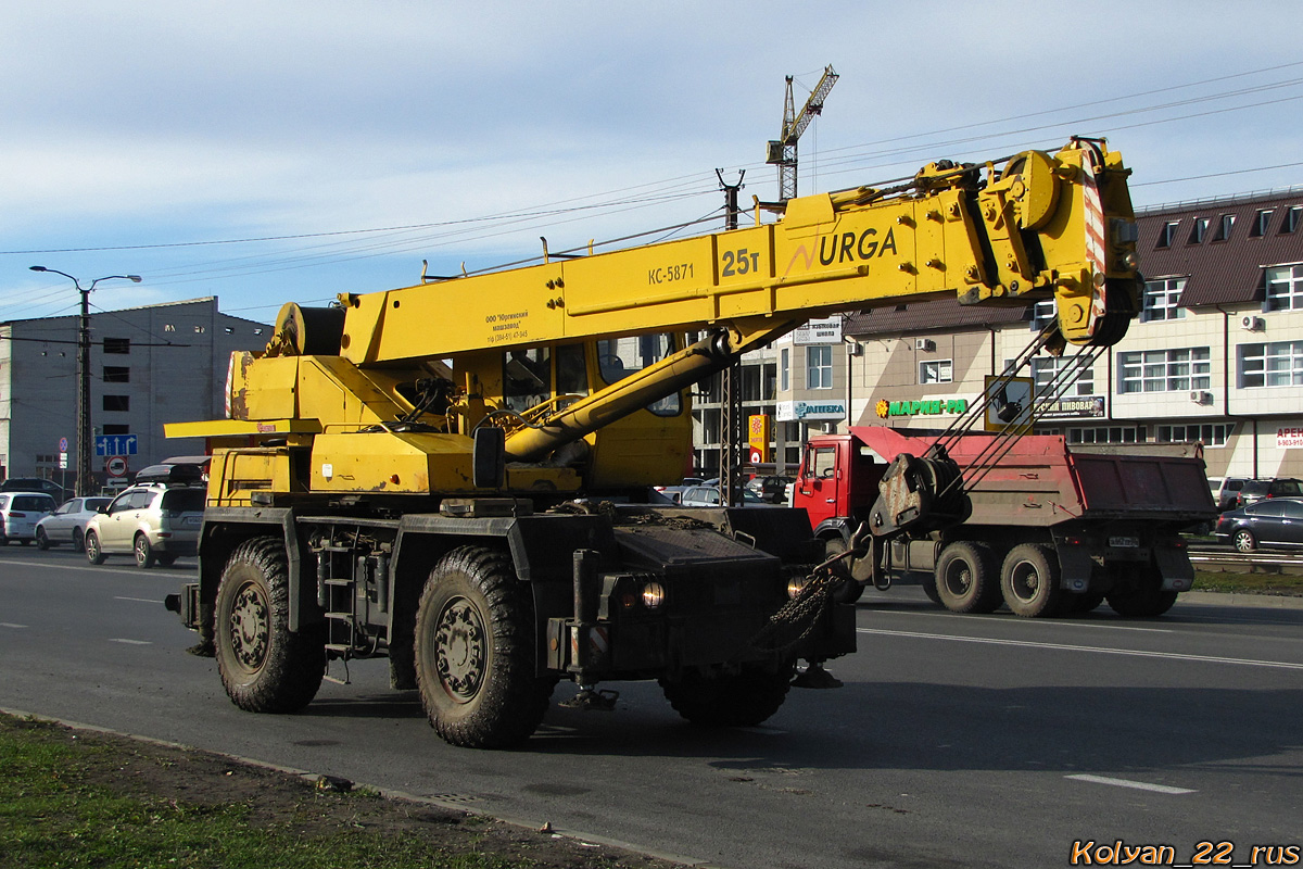 Алтайский край, № (22) Б/Н СТ 0781 — КС-5871; Алтайский край — Спецтехника с нечитаемыми (неизвестными) номерами