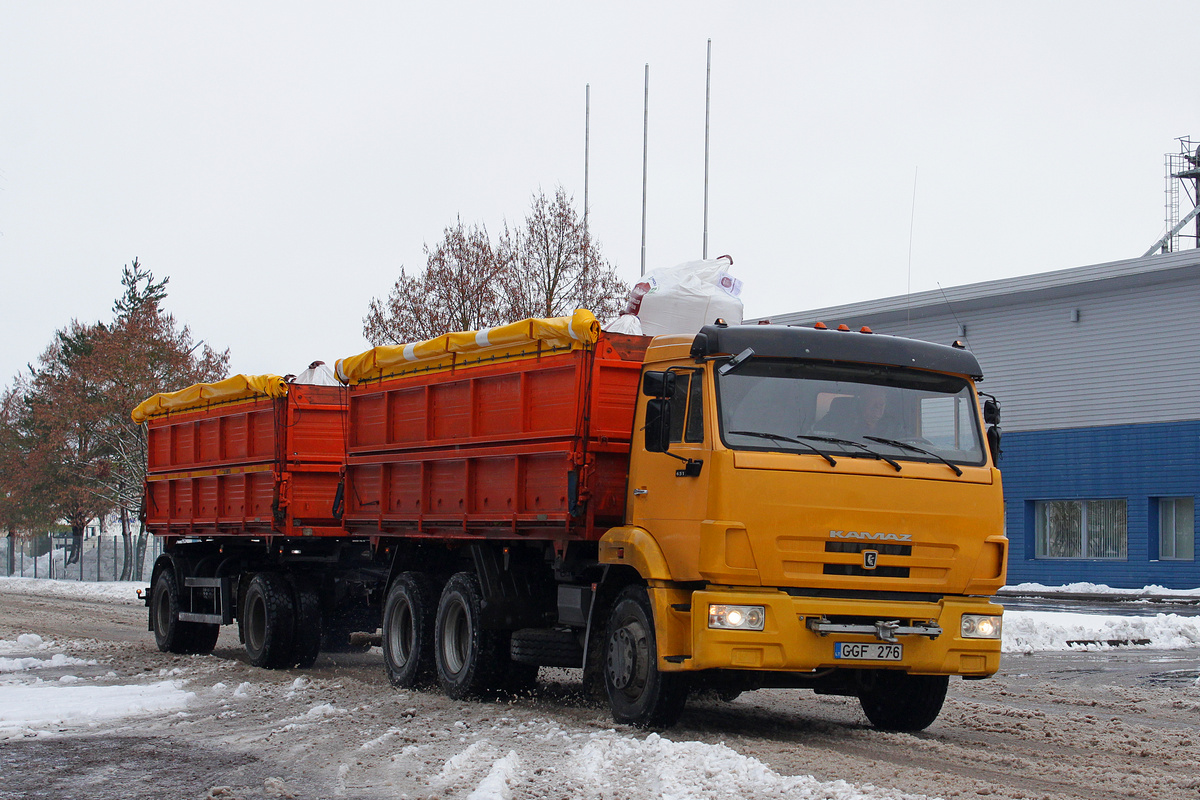 Литва, № GGF 276 — КамАЗ-65115 (общая модель)