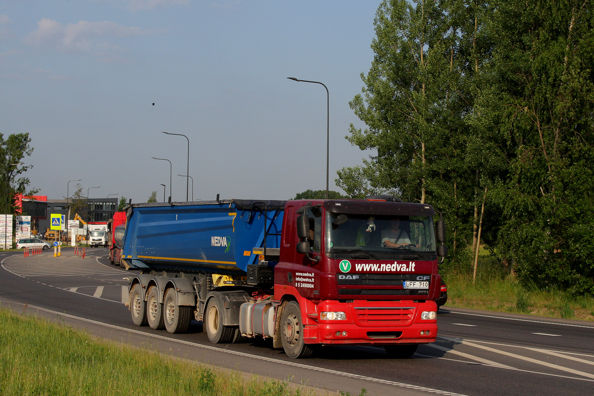 Литва, № LFF 710 — DAF CF85 FT