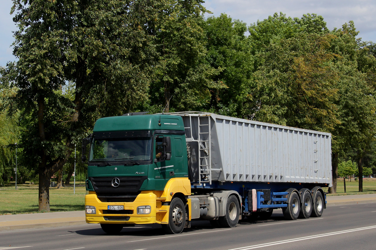 Литва, № EOL 606 — Mercedes-Benz Axor 1843