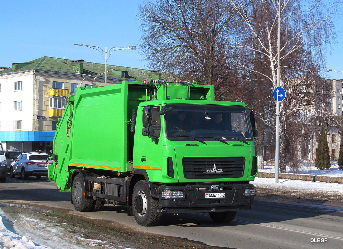 Витебская область, № АМ 4115-2 — МАЗ-534025