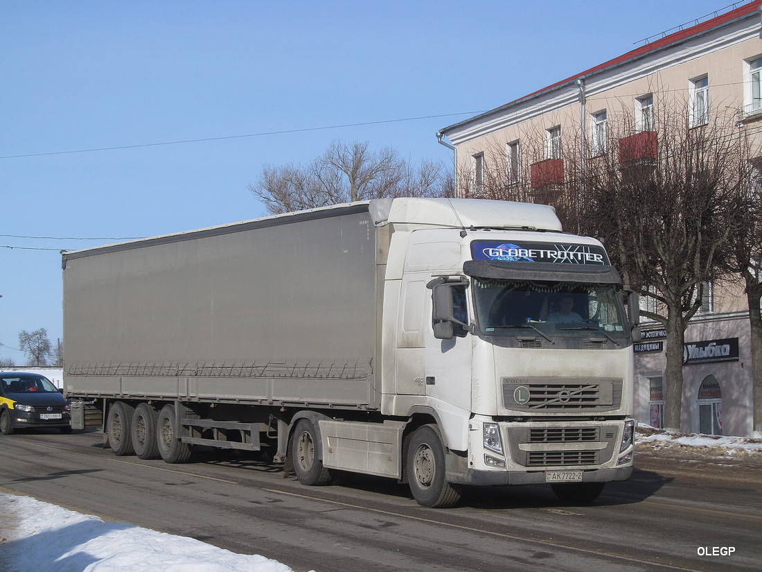 Витебская область, № АК 7722-2 — Volvo ('2008) FH.460