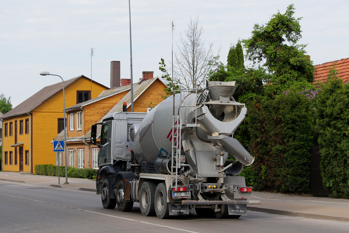 Литва, № JUC 368 — Mercedes-Benz Arocs (общ.м)