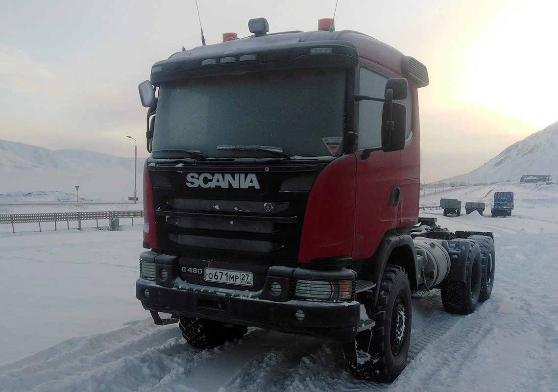 Чукотский автономный округ, № О 671 МР 27 — Scania ('2009) G380