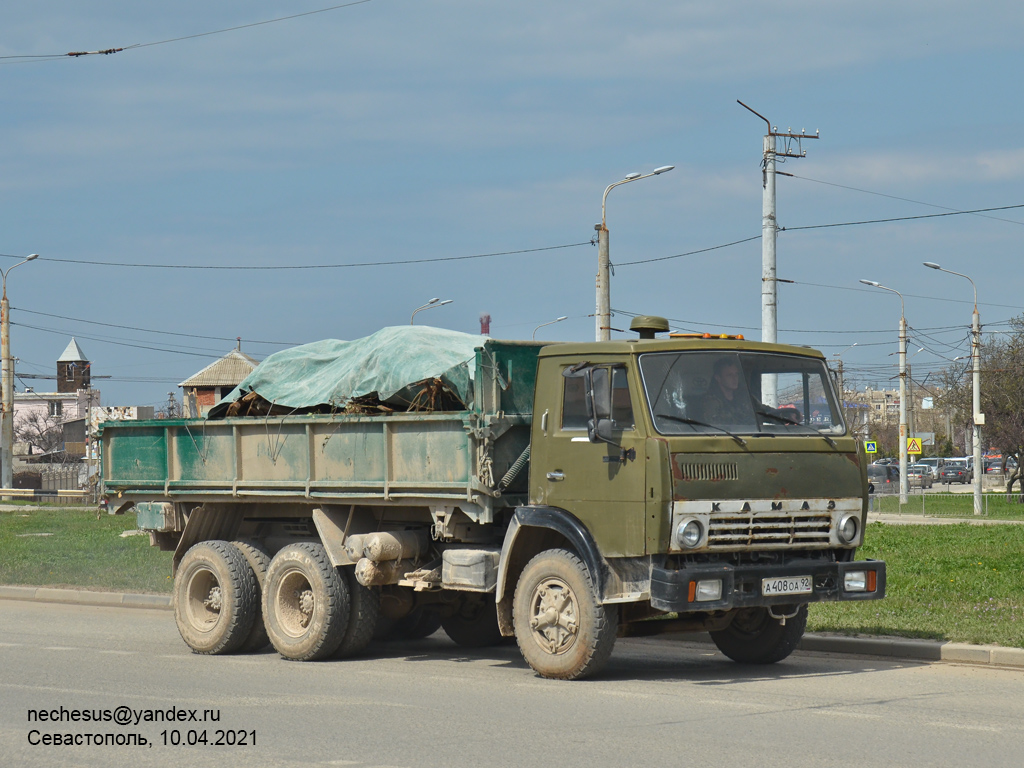 Севастополь, № А 408 ОА 92 — КамАЗ-5320