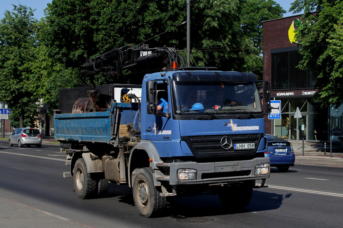 Литва, № LHH 058 — Mercedes-Benz Axor 1828