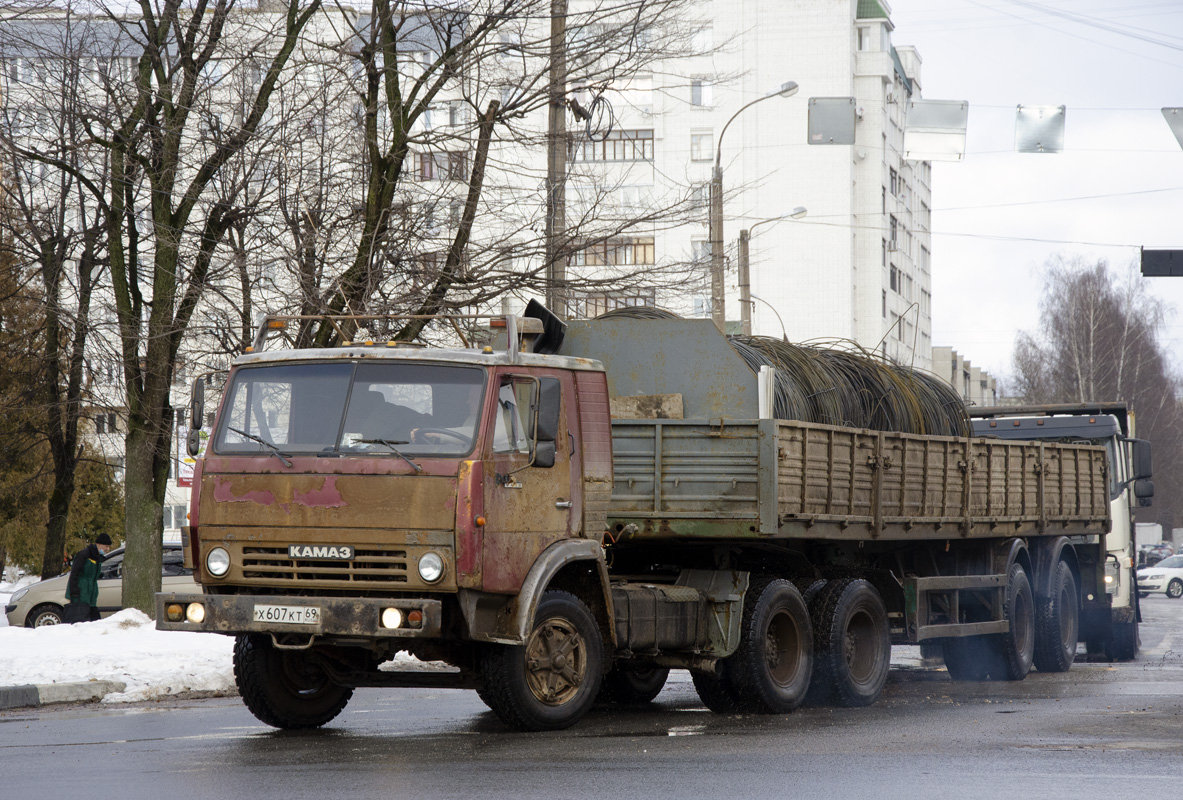 Тверская область, № Х 607 КТ 69 — КамАЗ-5410