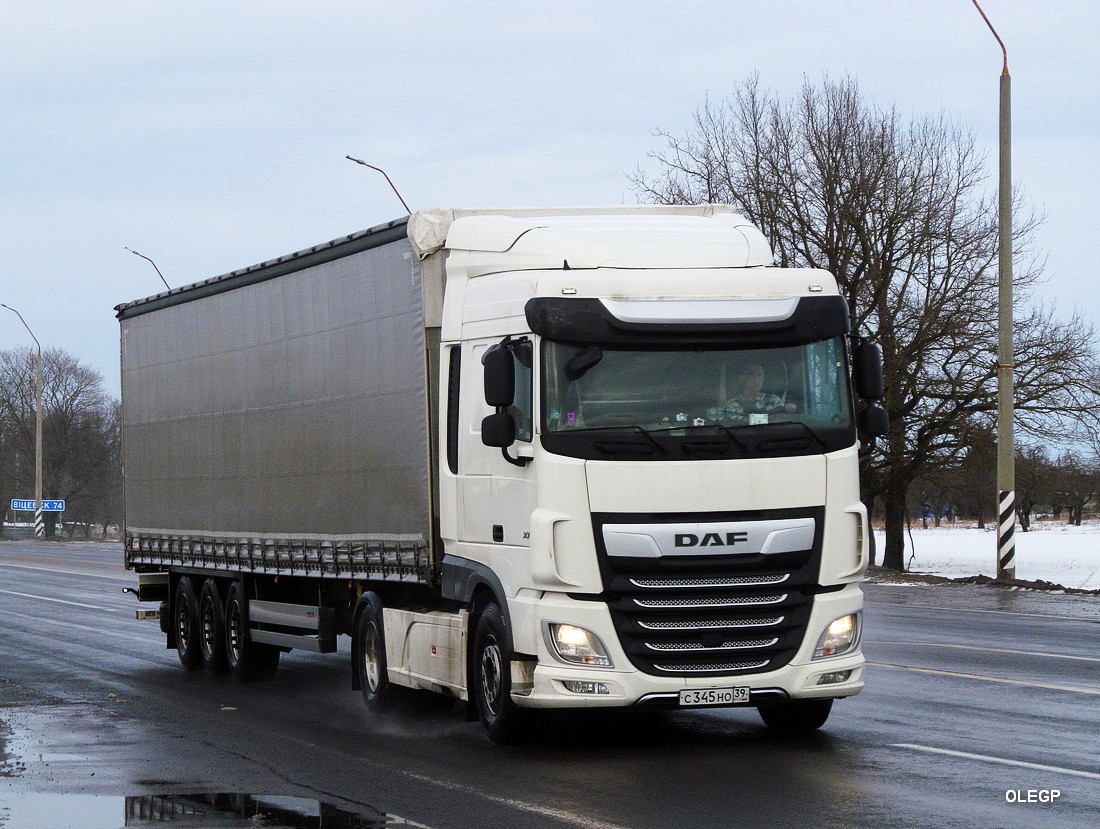 Калининградская область, № С 345 НО 39 — DAF XF Euro6 FT