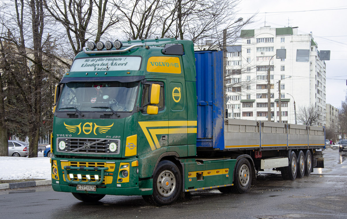 Тверская область, № С 391 НА 69 — Volvo ('2002) FH12.420