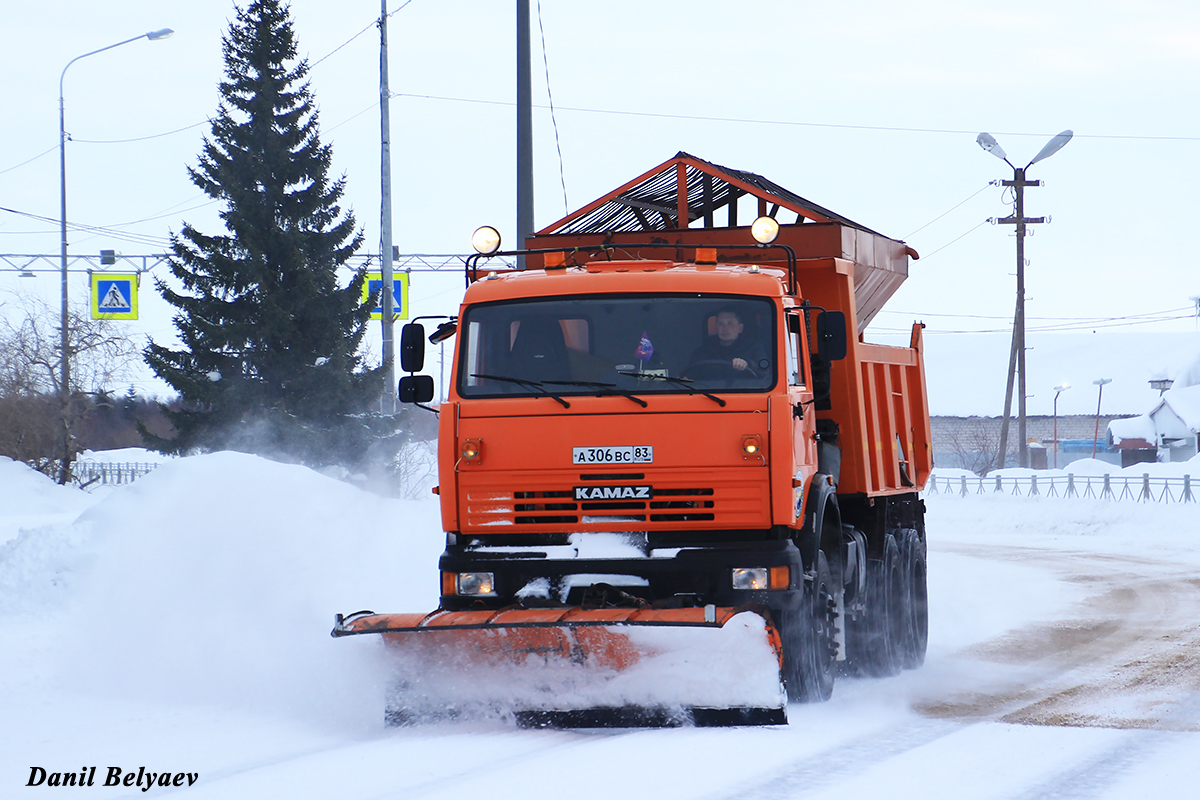 Ненецкий автономный округ, № А 306 ВС 83 — КамАЗ-65111-15 [65111R]