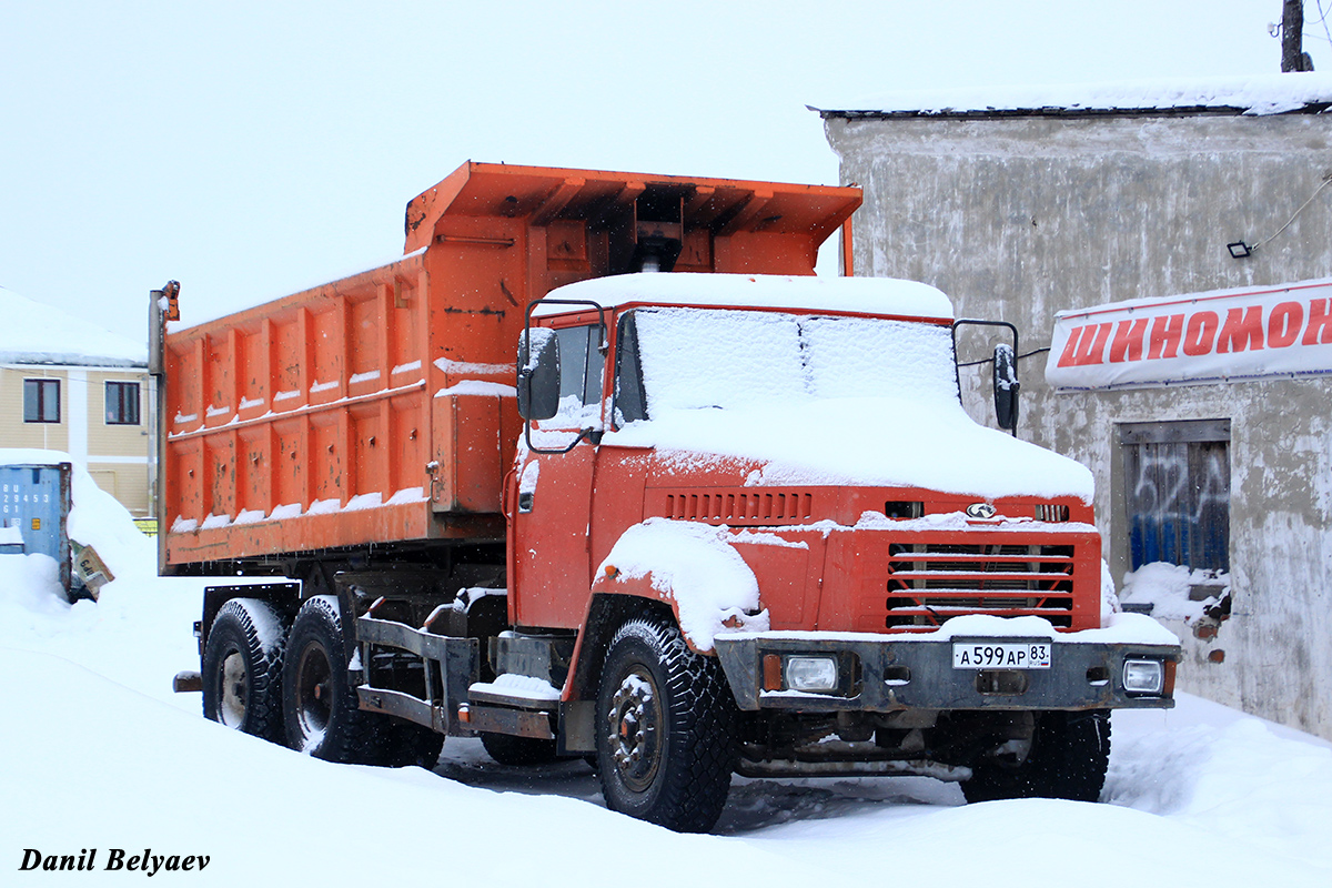 Ненецкий автономный округ, № А 599 АР 83 — КрАЗ-65055