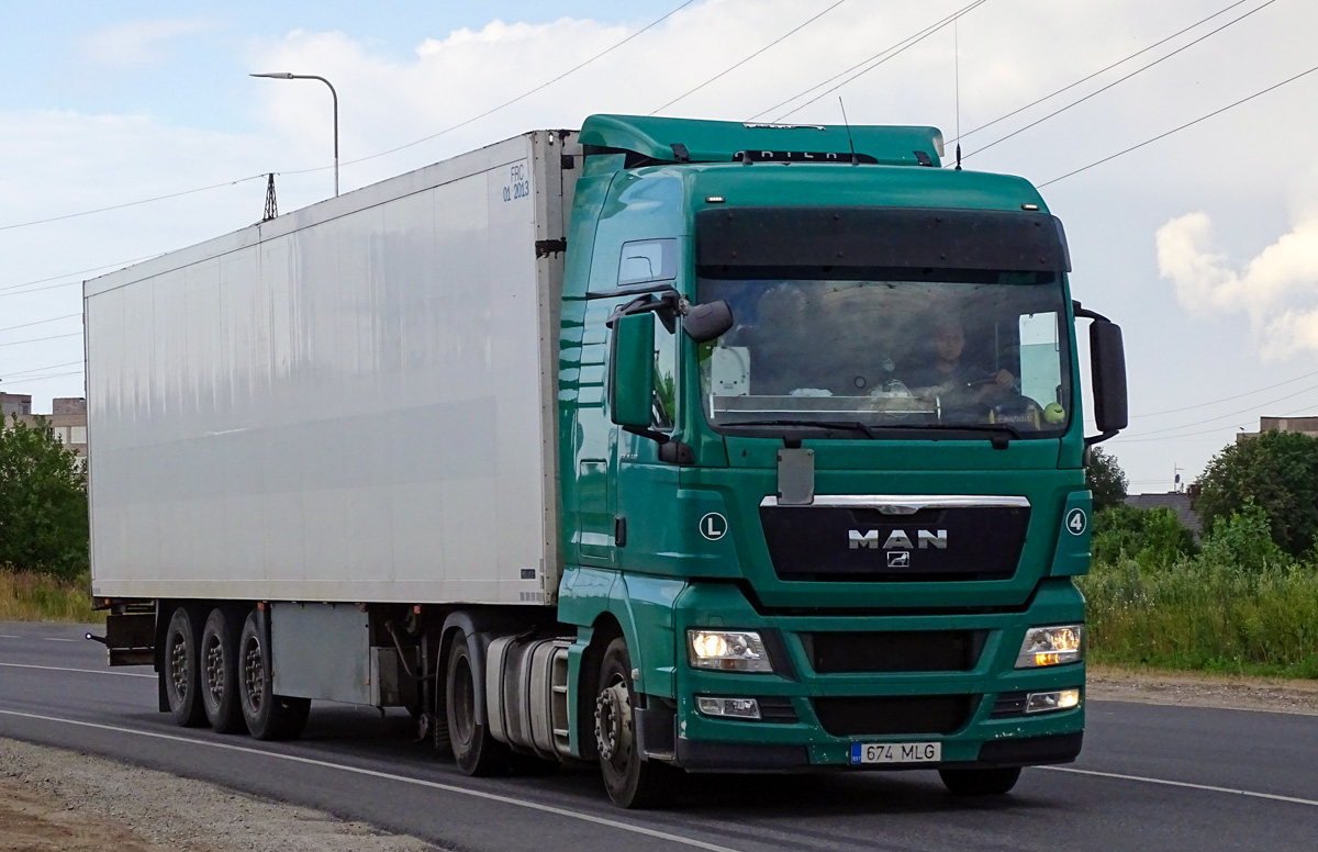 Эстония, № 674 MLG — MAN TGX ('2007) 18.440