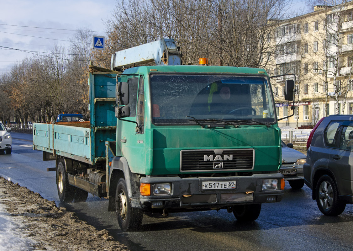 Тверская область, № К 517 ТЕ 69 — MAN (общая модель)