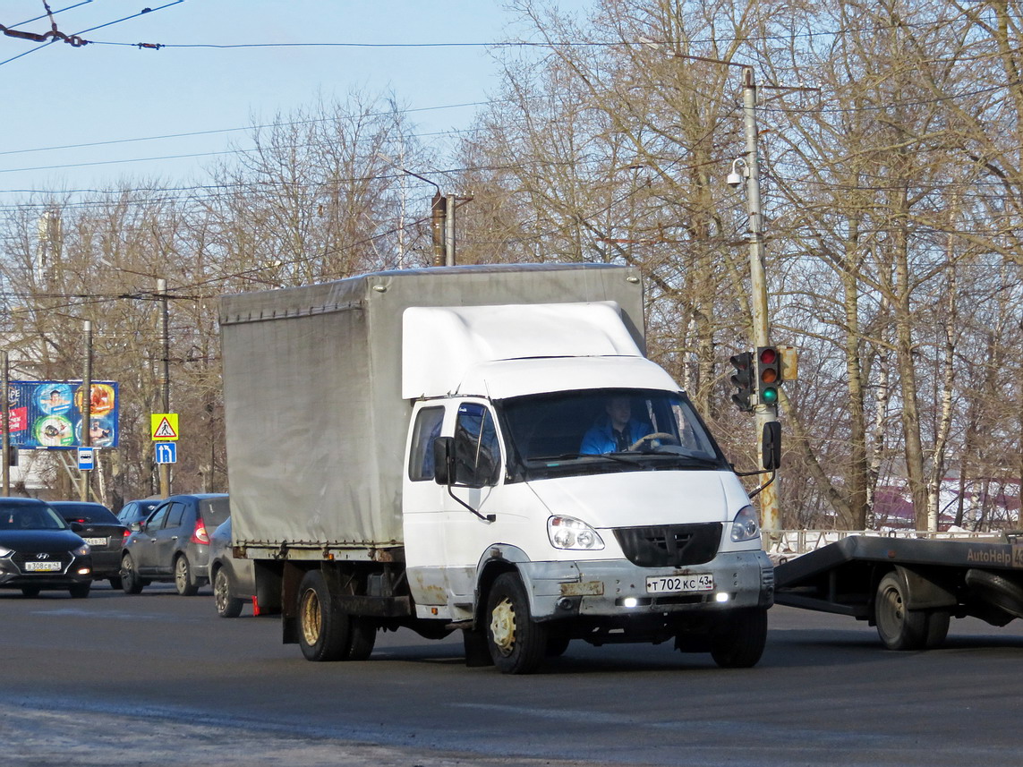 Кировская область, № Т 702 КС 43 — ГАЗ-331043 "Валдай"