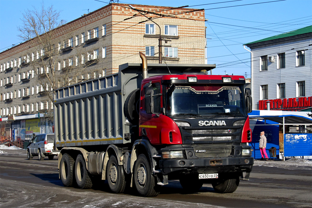 Алтайский край, № С 650 УВ 22 — Scania ('2011) P400