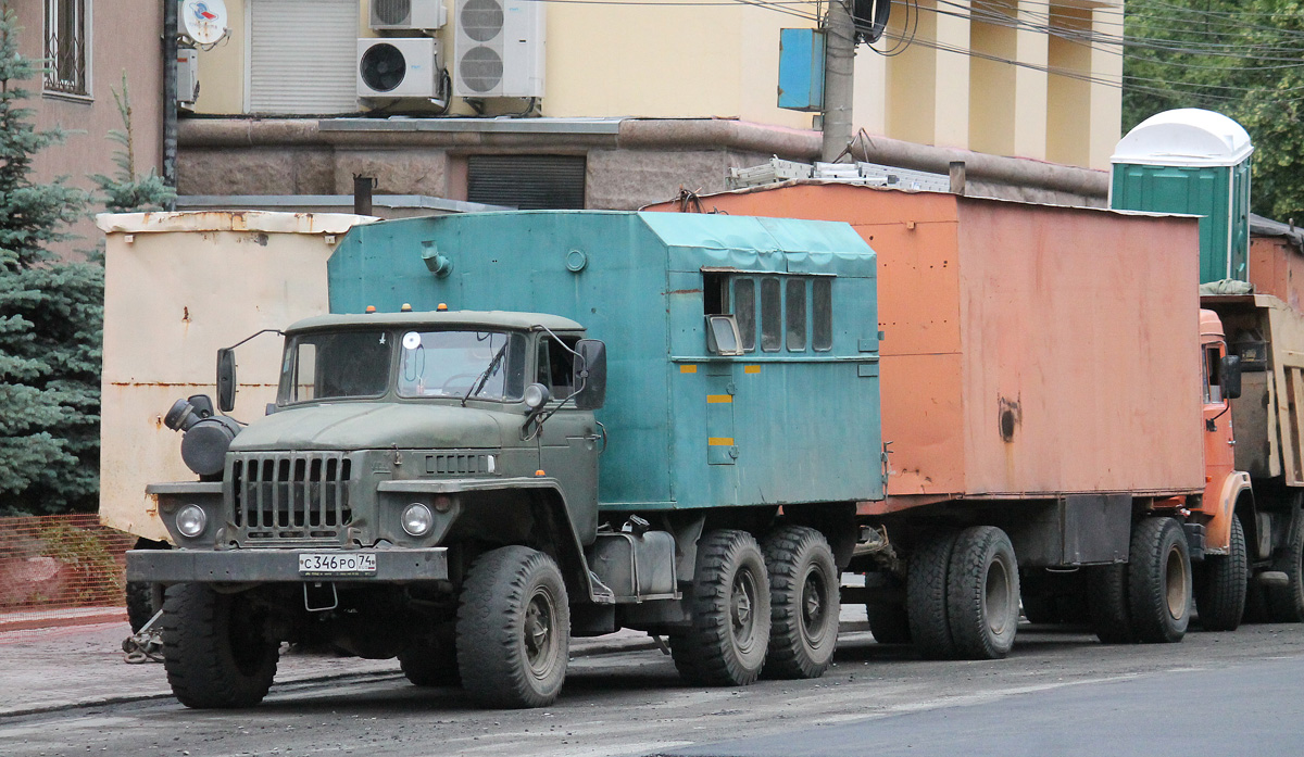 Челябинская область, № С 346 РО 74 — Урал-4320-01