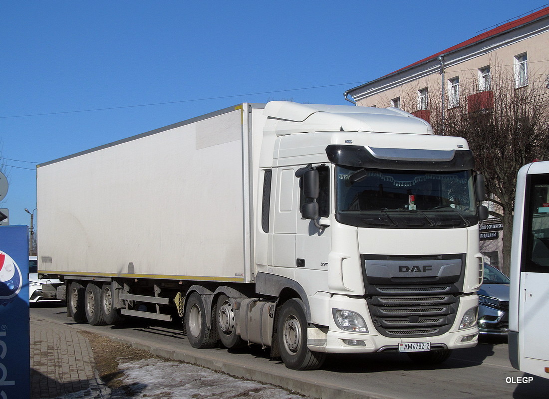 Витебская область, № АМ 4782-2 — DAF XF Euro6 FTG