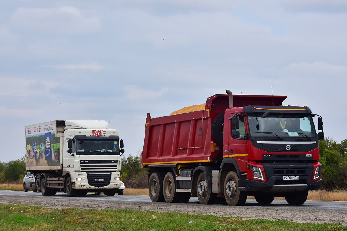 Волгоградская область, № Е 200 СМ 134 — Volvo ('2013) FMX.420 [X9P]