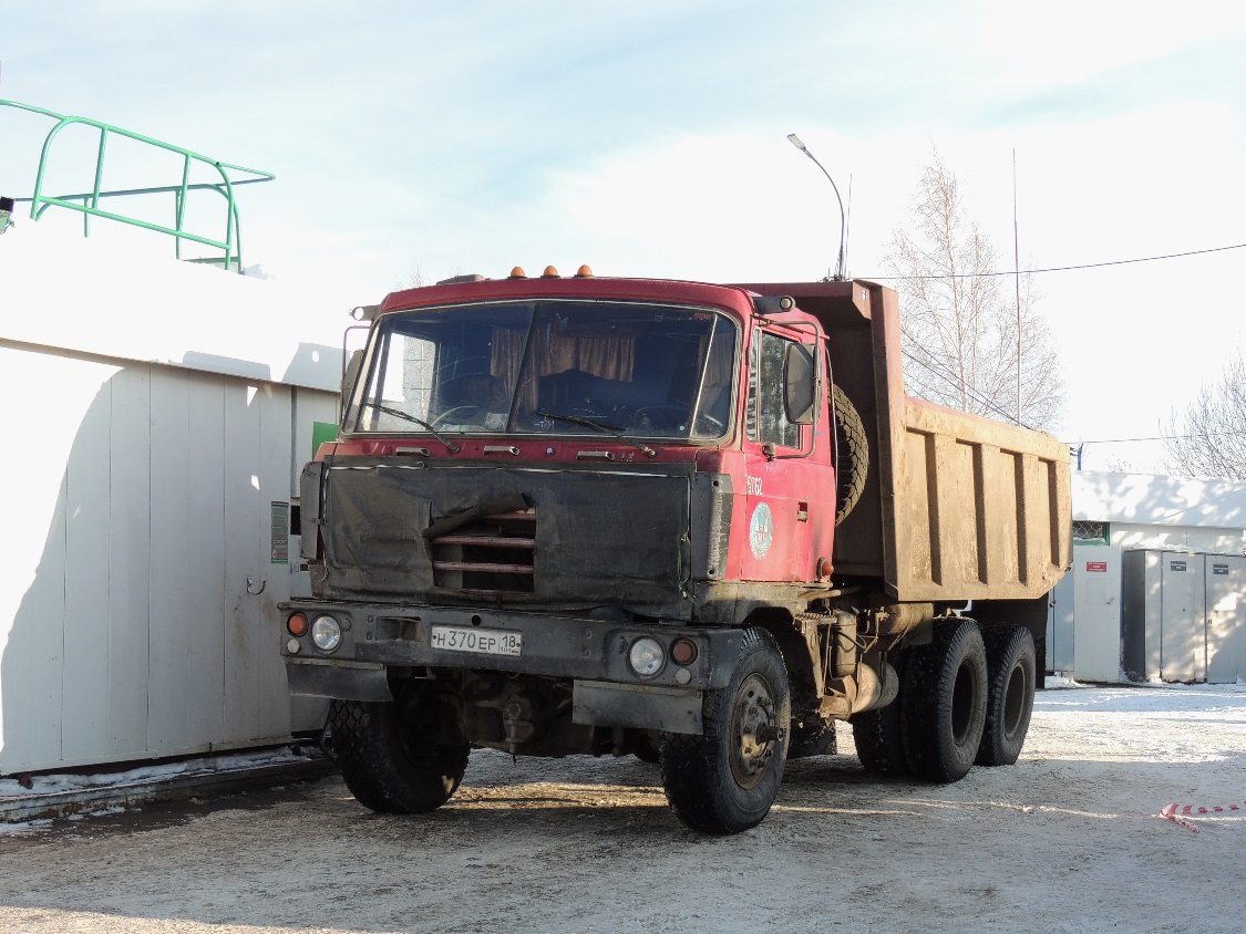 Удмуртия, № Н 370 ЕР 18 — Tatra 815-21AS01