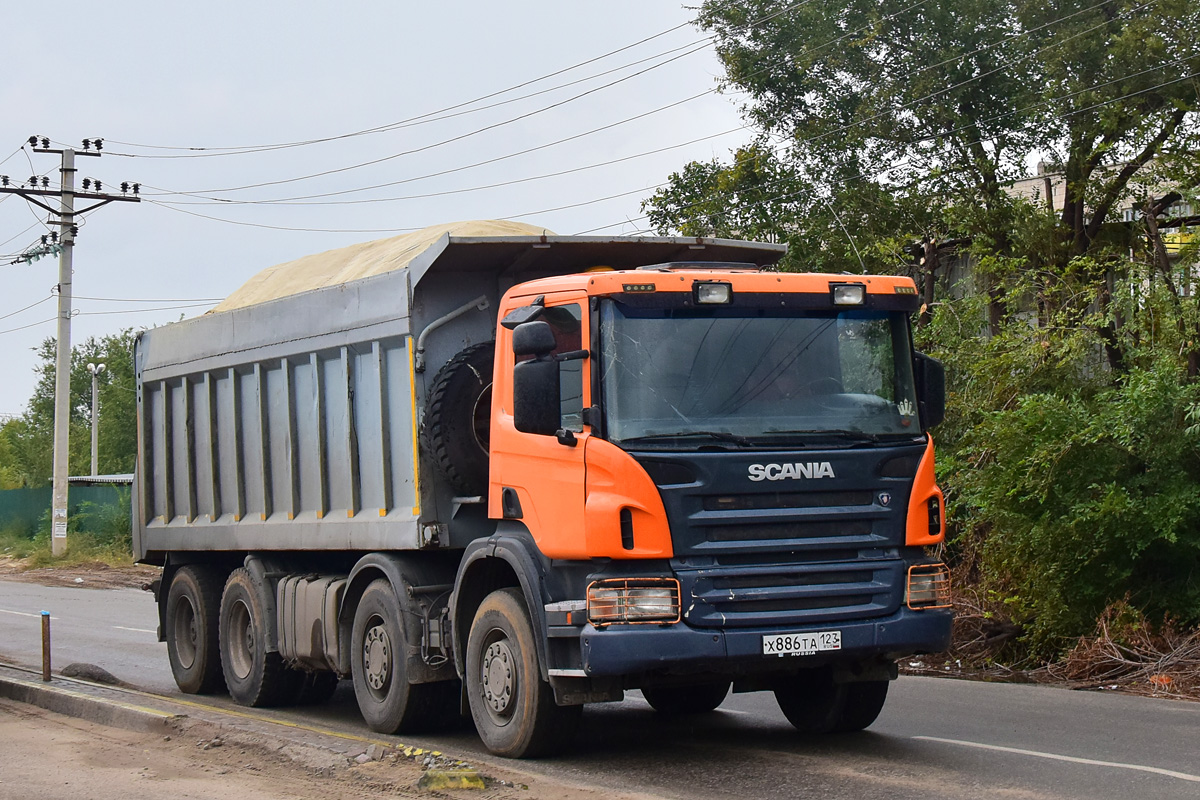 Волгоградская область, № Х 886 ТА 123 — Scania ('2011) P380