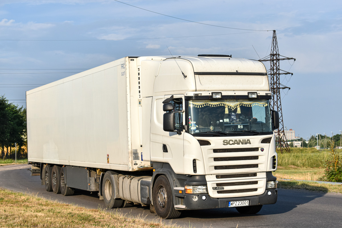 Польша, № WPZ 23001 — Scania ('2004) R420