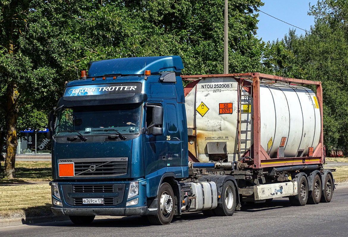 Санкт-Петербург, № В 369 СН 178 — Volvo ('2008) FH.460; Volvo ('2008) FH.460 "Чемпион Эпохи" (Эстония)