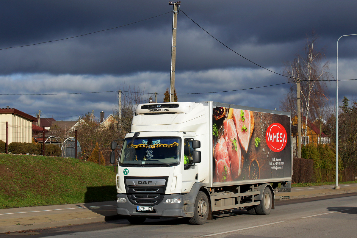 Литва, № LYP 178 — DAF LF Euro6 FA