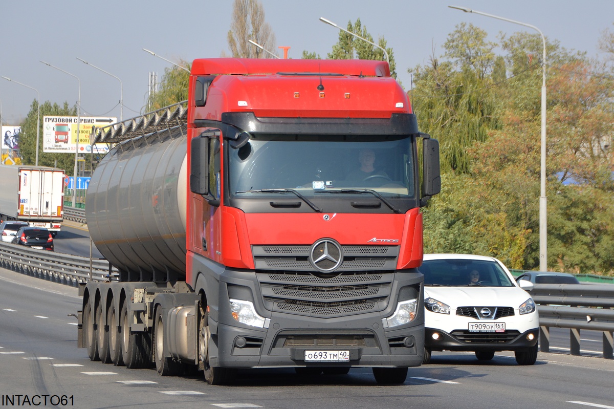 Калужская область, № О 693 ТМ 40 — Mercedes-Benz Actros '18 1845 [Z9M]